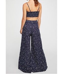 FREE PEOPLE SET |Polka dot One Bette Set - Bra Too and Ultra Wide Legged Pants
